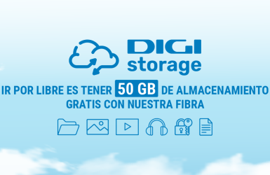 DIGI storage, servicio gratuito para almacenar y compartir archivos en la nube.