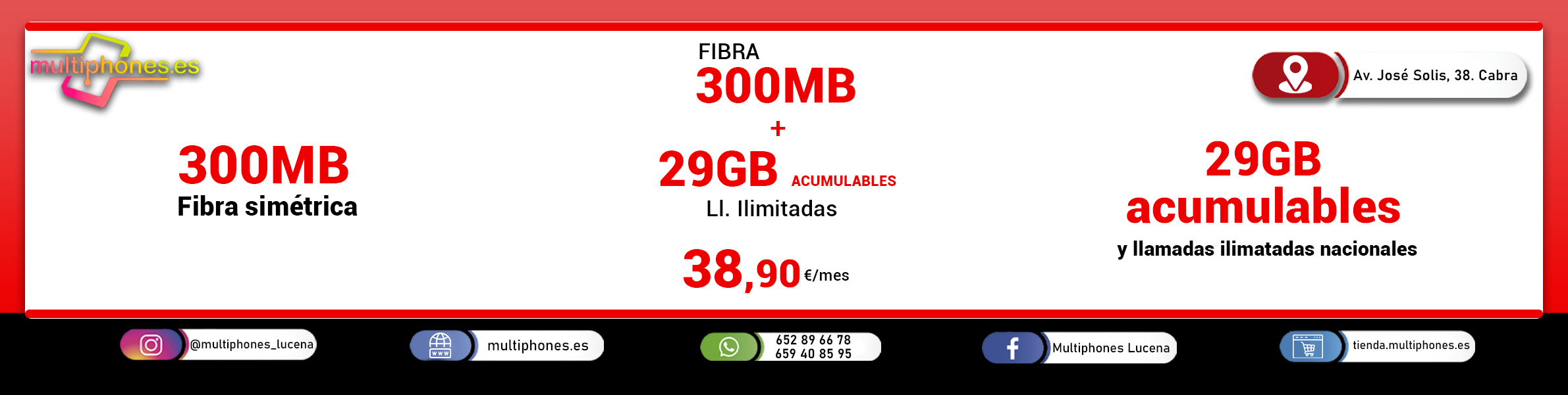 PEPEPHONE – FIBRA 300MB + 29GB