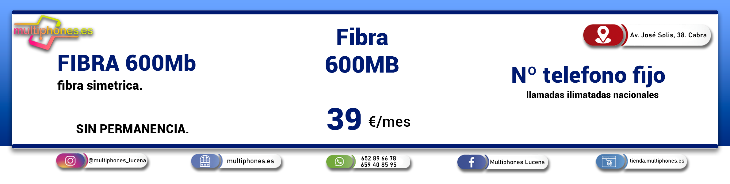 O2 – FIBRA 600Mb